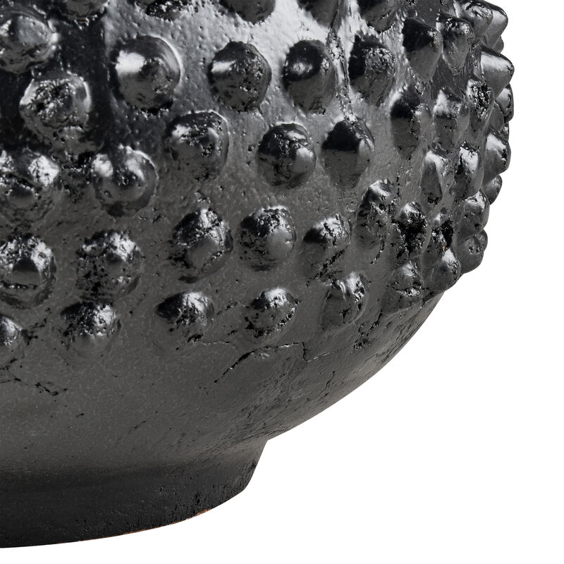Dorus Medium Black Vase
