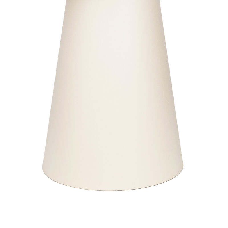 Skye 18" Modern Rustic Square Wood/Metal Accent Table