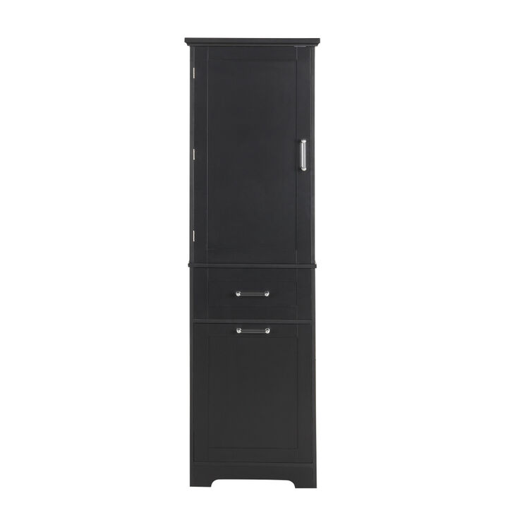 Tulklu Tall Bathroom Storage Cabinet