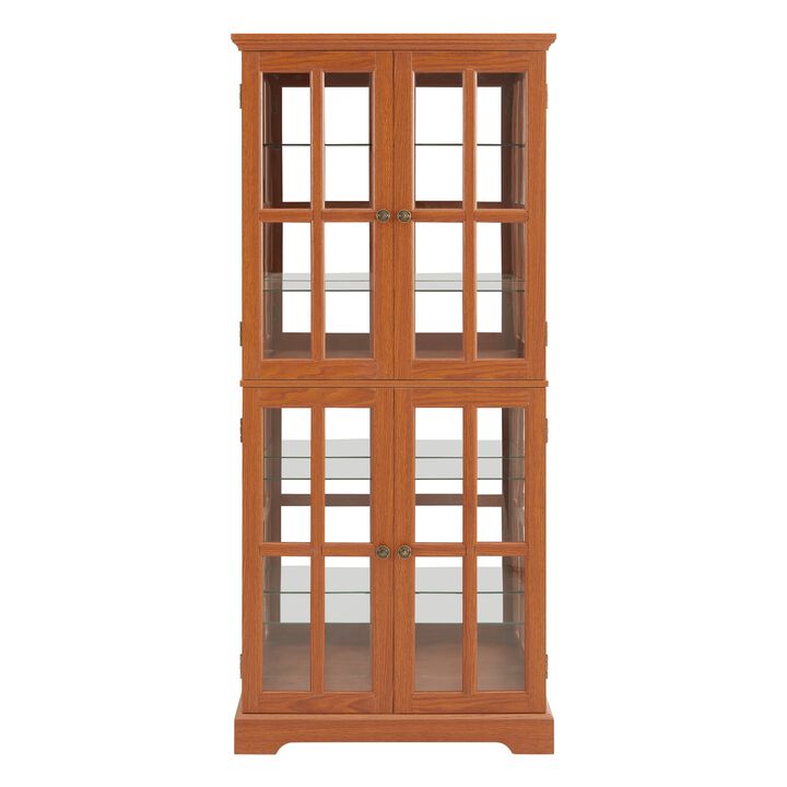 Romgun Vintage Curio Display Cabinet