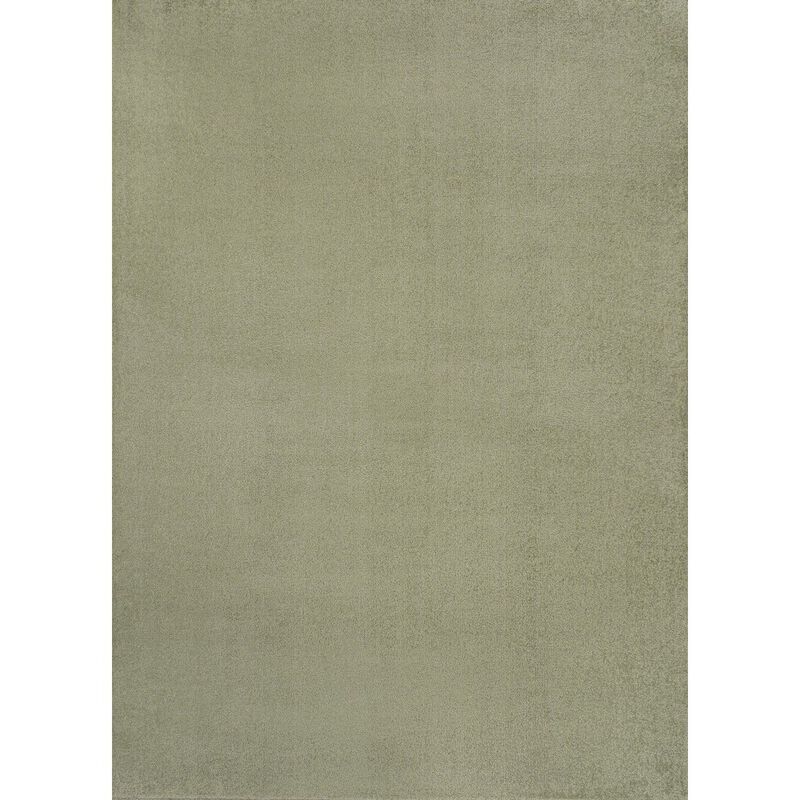 Twyla Classic Solid Low-Pile Machine-Washable Area Rug