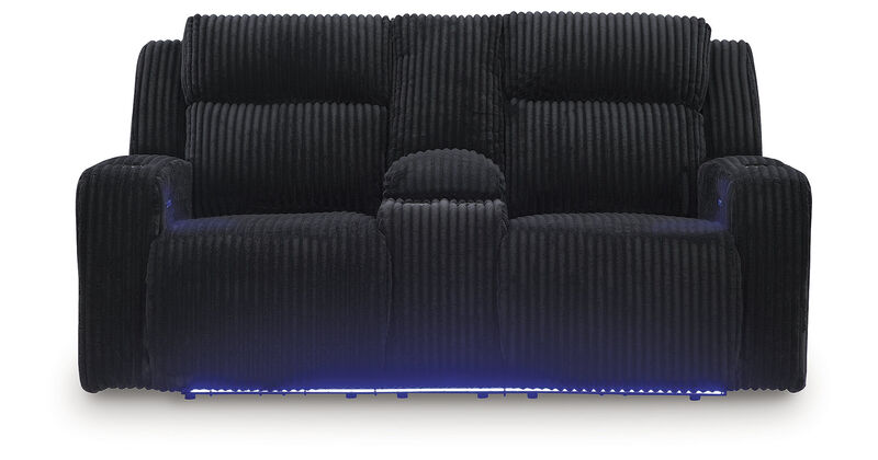 TwinBrooke Dual Power Reclining Loveseat with Console image number 0