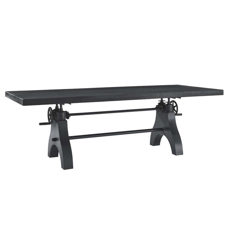 Genuine 96" Crank Adjustable Height Dining and Conference Table image number 0