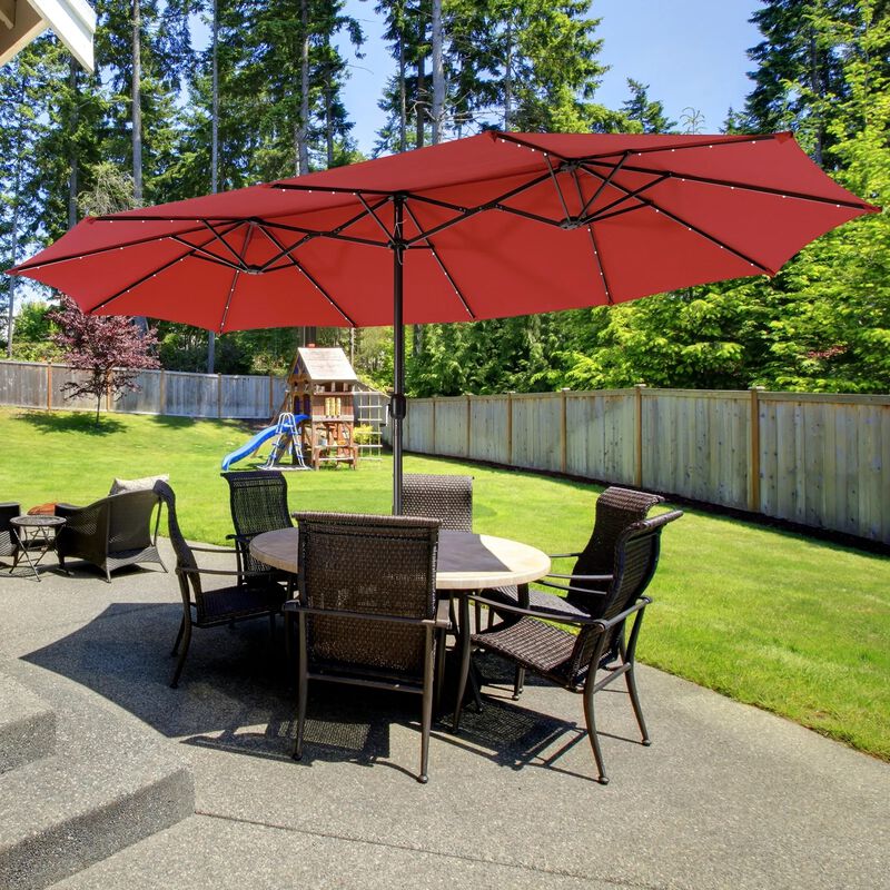 cantilever patio umbrellas sunbrella Deluxe 11' Sunbrella® Fabric Solar LED Umbrella 374 lbs in total AGV K3 Striga Black Helmet:10253C Stilo WRX Dirt eTrex 32x