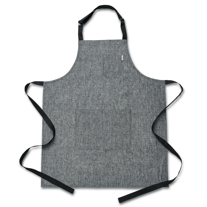 Solino Home 100% Pure Linen Linen Apron - Kitchen Linen