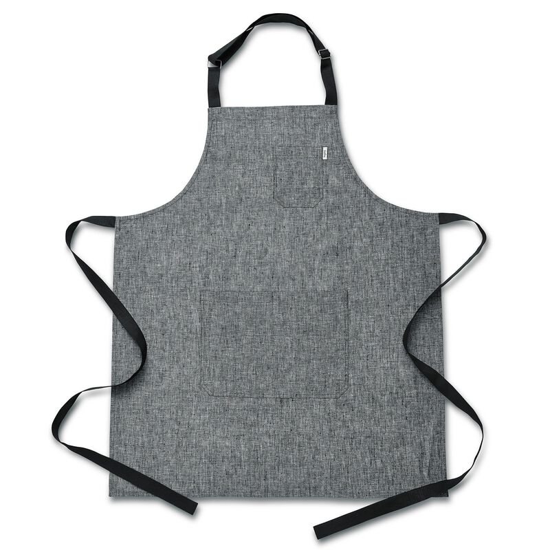 Solino Home 100% Pure Linen Linen Apron - Kitchen Linen image number 0
