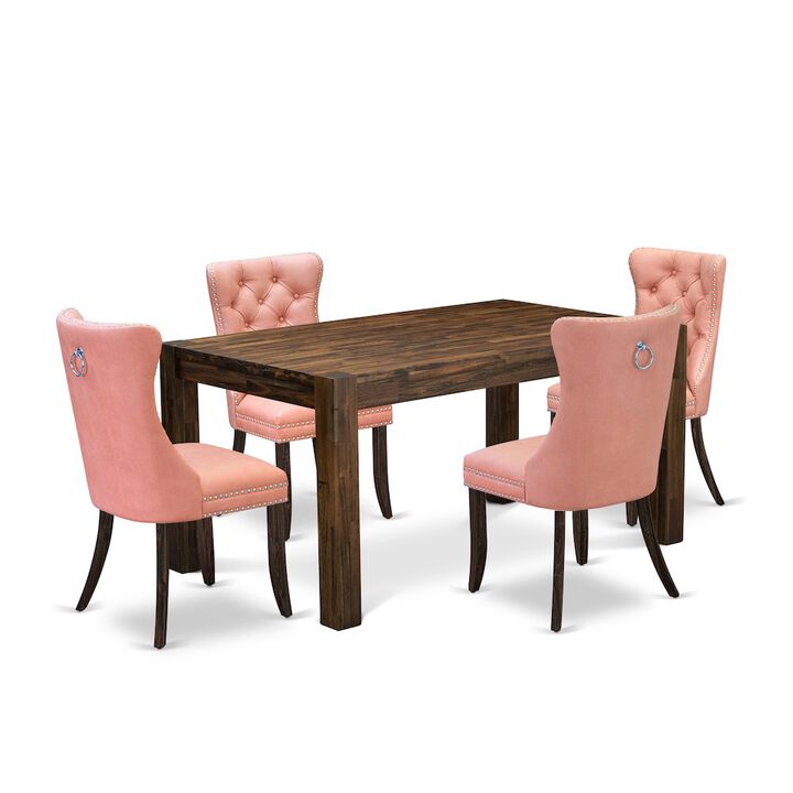 5 Piece Dining Table Set