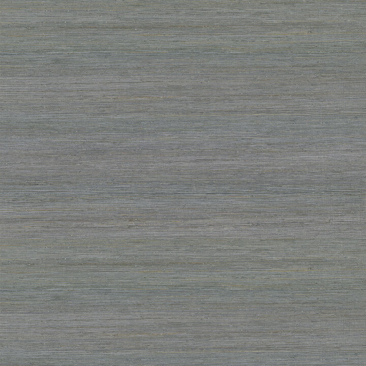 Shandong Slate Ramie Grasscloth Wallpaper