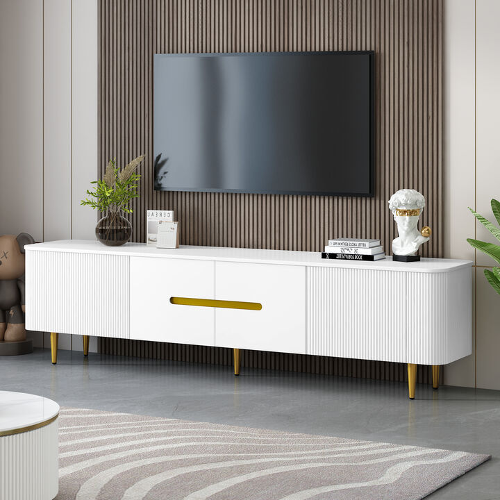Cipbem 78.7''Minimalist TV Stand