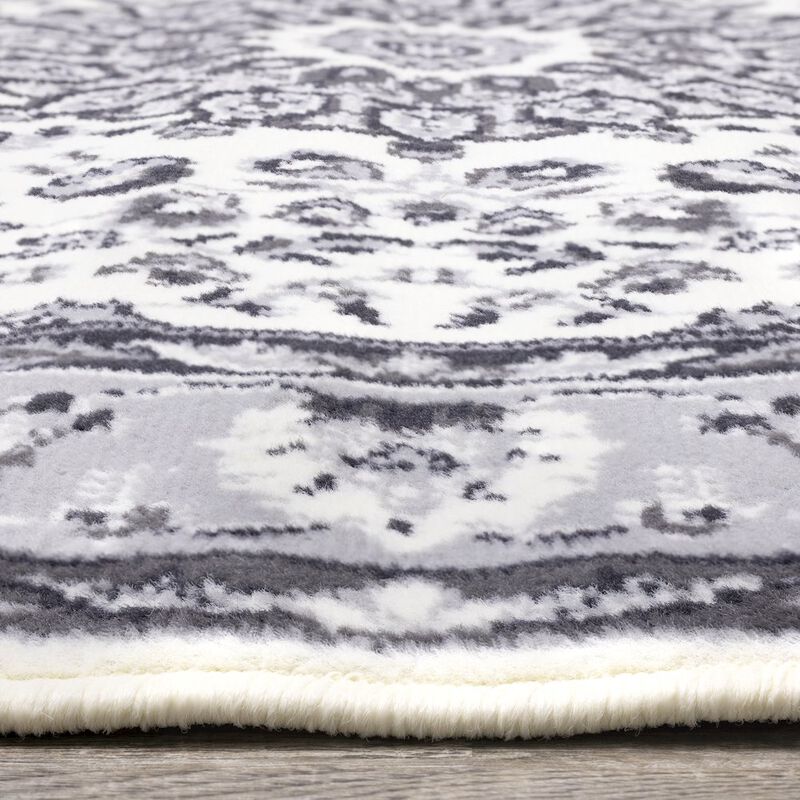 Novelle Home Functional Style Grey Traditional Area Rug, 4'7 x 6'7 image number 4