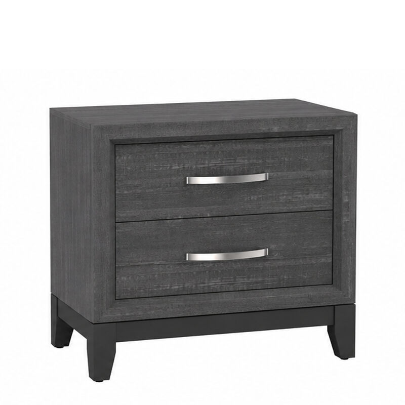 Bedroom Set, Wood, 2 Piece Set with Nightstand image number 3