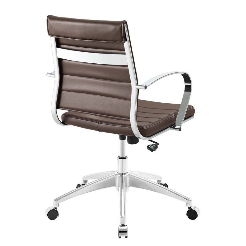 Modway Furniture - Jive Mid Back Office Chair Brown image number 5