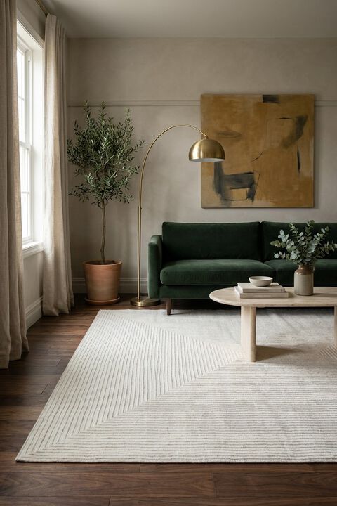 Chino 42603 Ivory 8' x 10' Rug