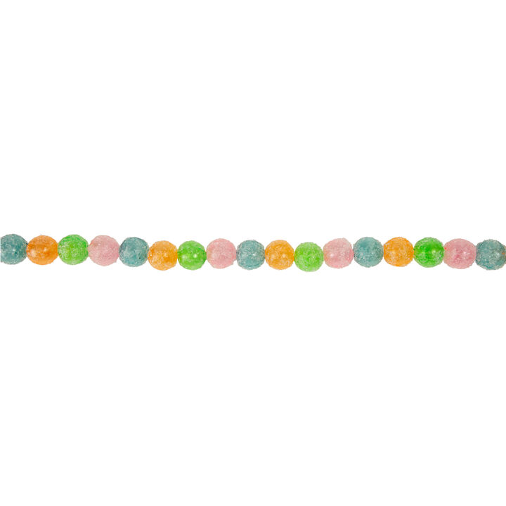 6ft Pastel Faux Candy Christmas Garland - Unlit