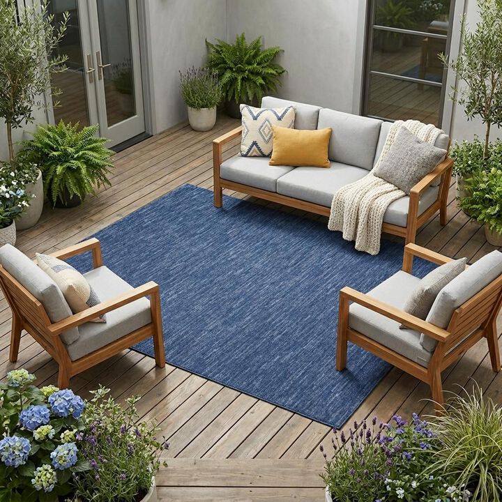 HomeRoots Indoor Outdoor Area Rug