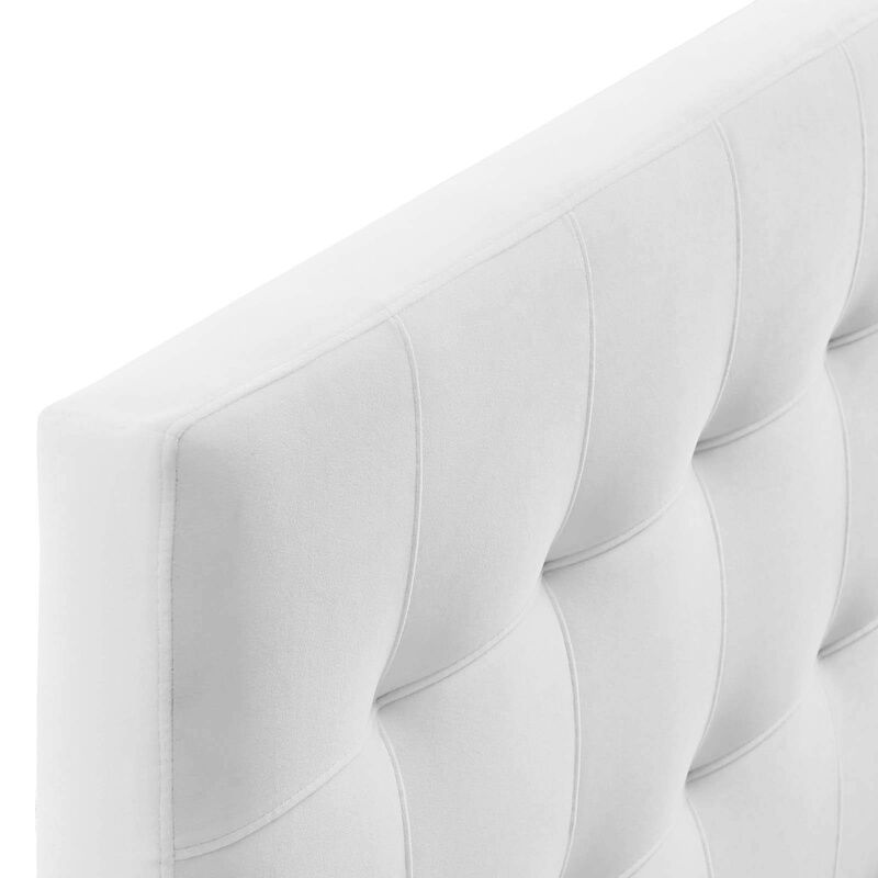 Lily King Biscuit Tufted Performance Velvet Headboard image number 4