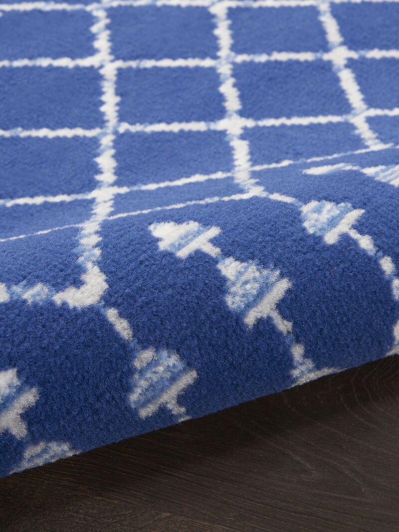 Whimsicle WHS02 Navy 2' x 8' Rug