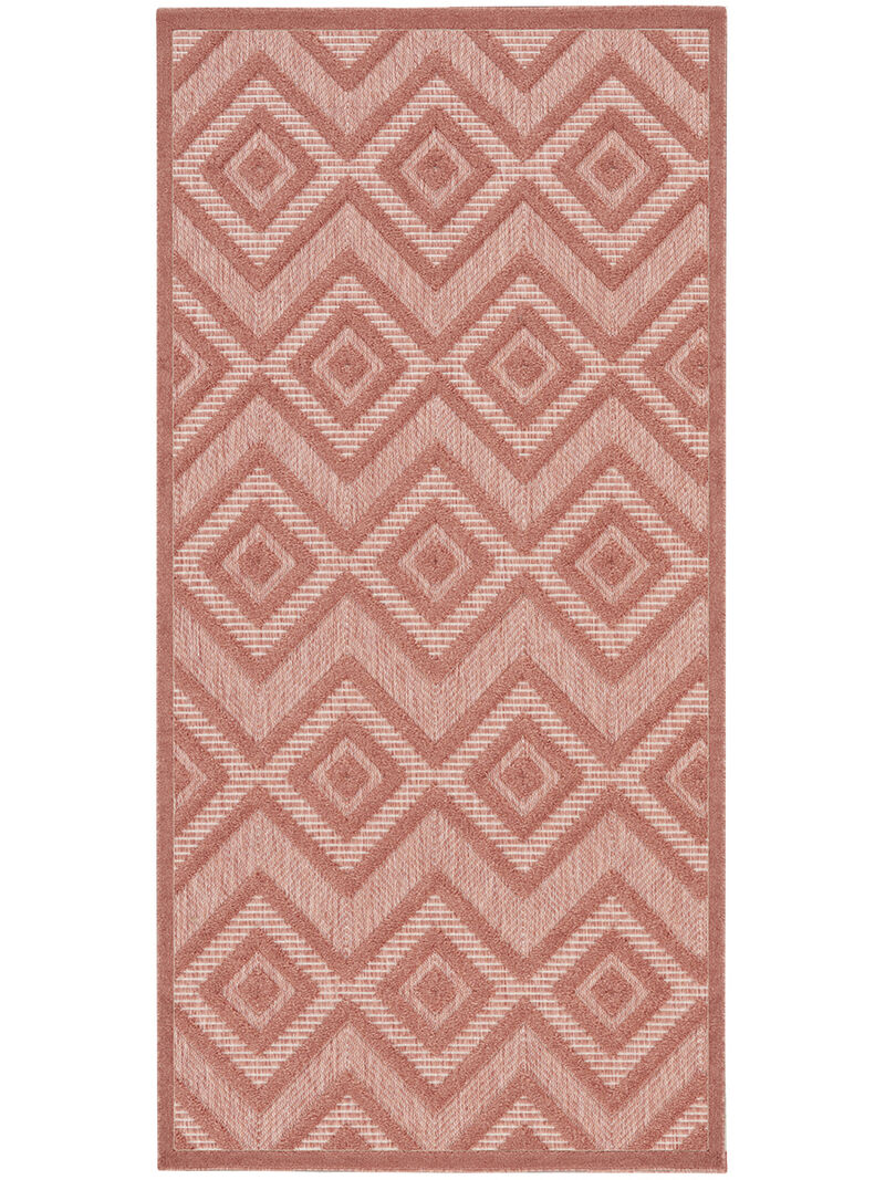 Versatile NRV01 Coral/Orange 2' x 4' Rug image number 0