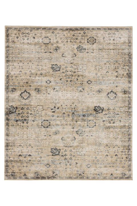 Ariel Lizabeth Taupe 9' x 12' Rug