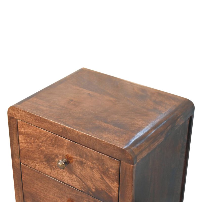 Artisan Furniture Solid Wood California Walnut Naya Bedside