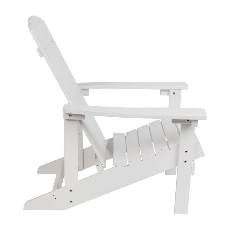 Commercial All-Weather Poly Resin Wood Adirondack Chair image number 6
