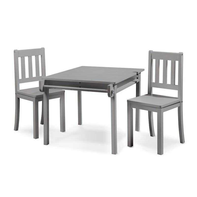 Sorelle Imagination Kids Table & Chair Set with Storage Bins and Activity Top image number 2
