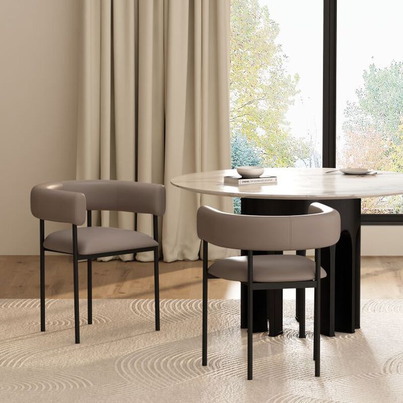 Onda Gray Dining Chair image number 1