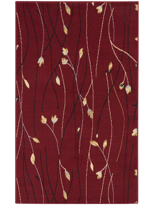 Grafix GRF15 Red 3' x 5' Rug