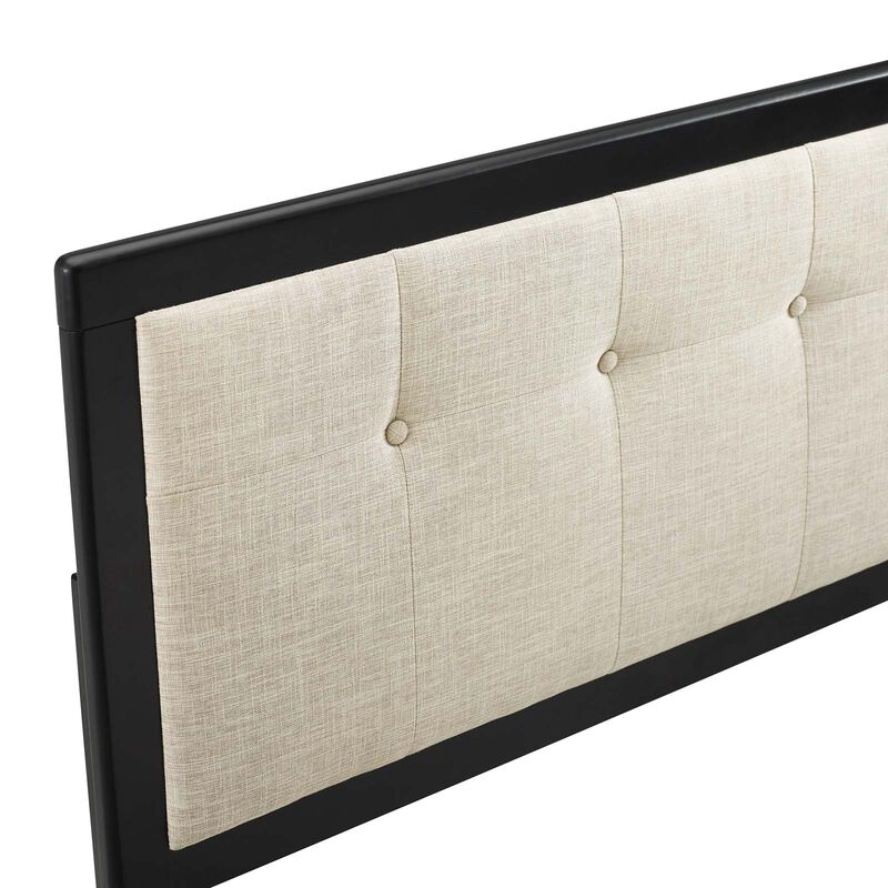 Modway - Draper Tufted Queen Fabric and Wood Headboard image number 3
