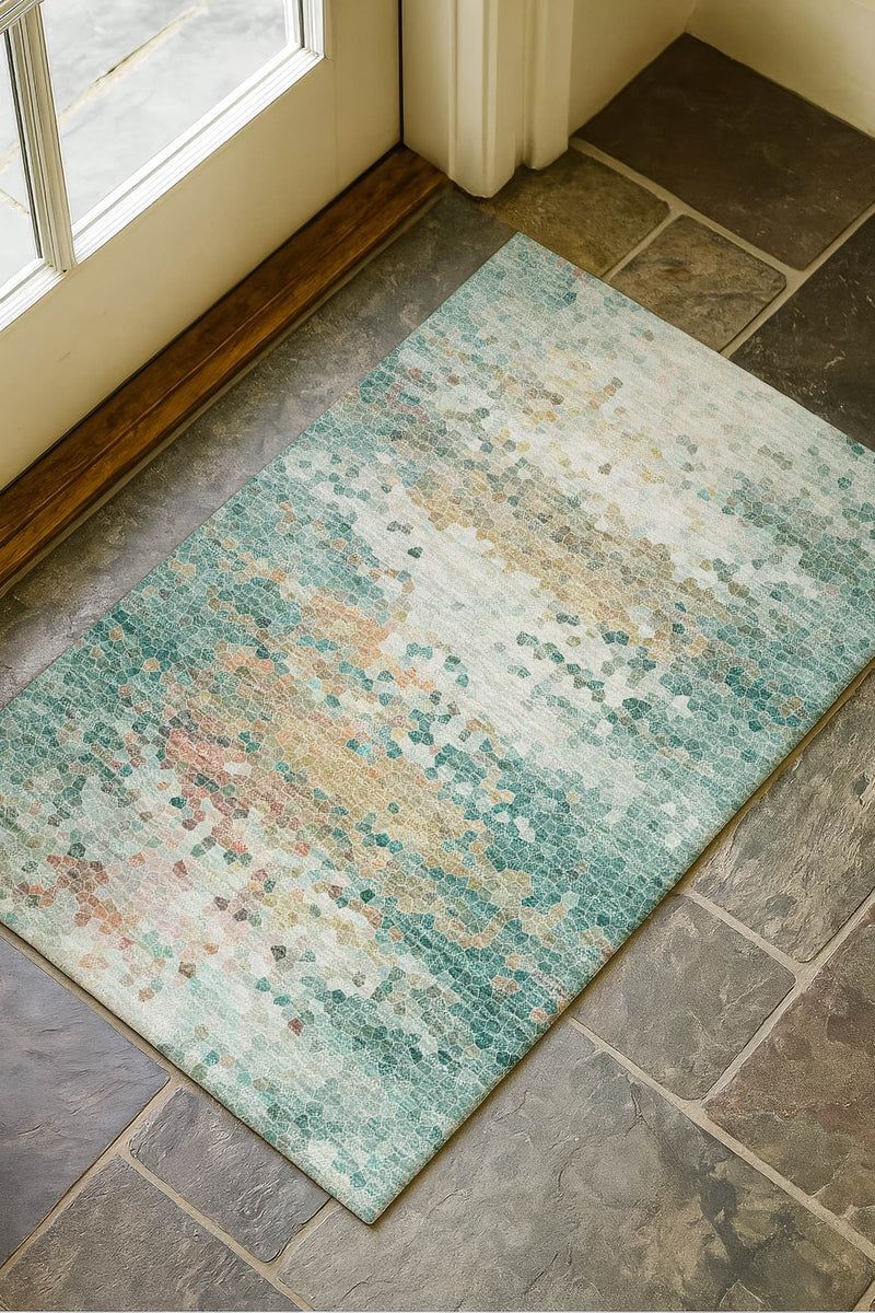 Lumara LM1 Seafoam 9' x 12' Rug image number 2