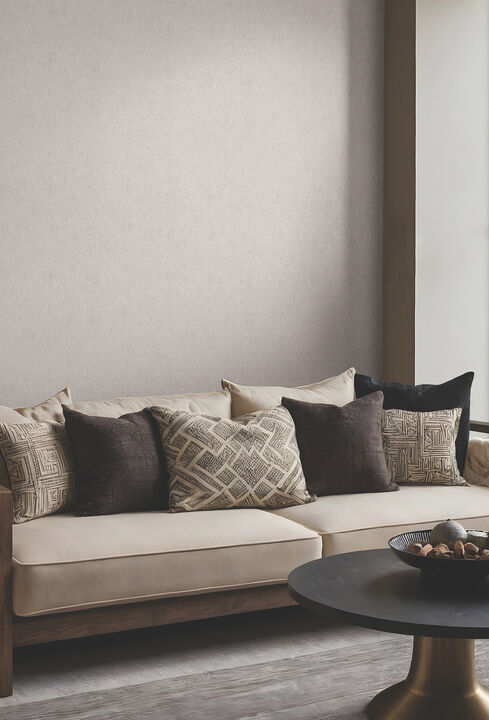 Dustan Beige Distressed Wallpaper