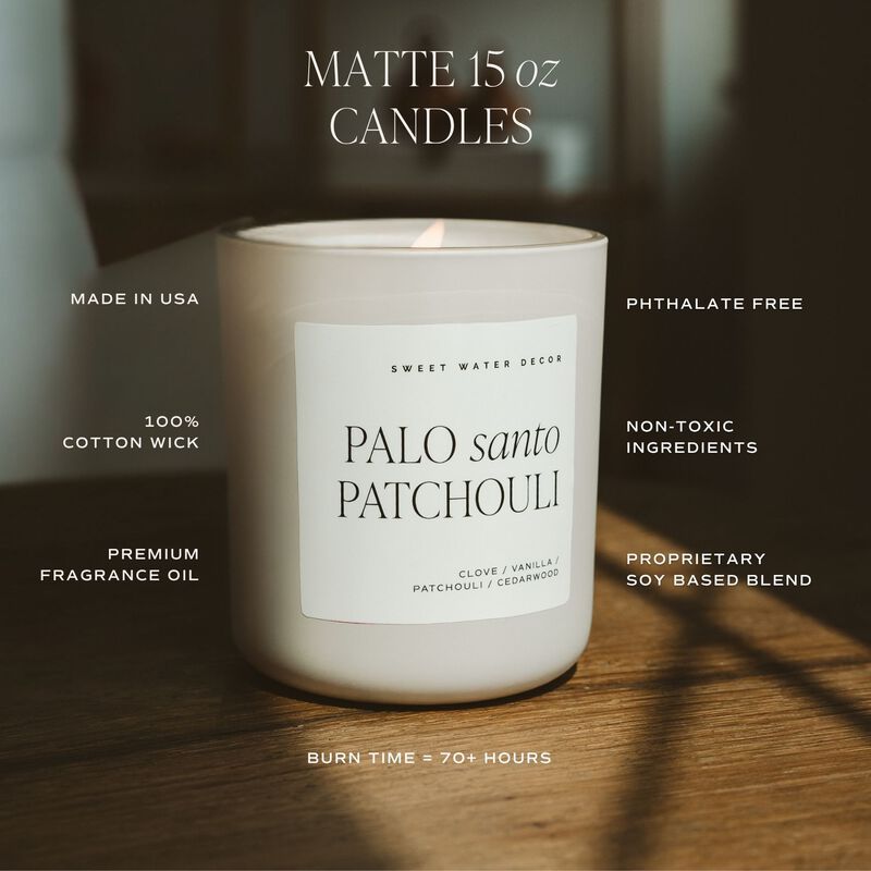 Sweet Water Decor Salt and Sea 15 oz Soy Candle image number 4