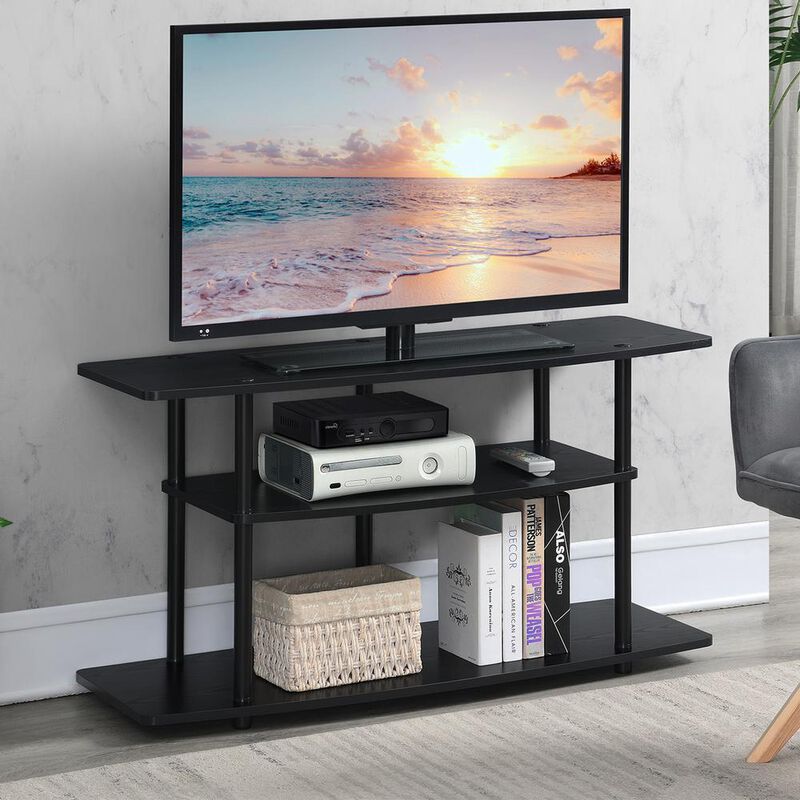 Convience Concept, Inc. No Tools 3 Tier Wide TV Stand for TVs up to 46 Inches