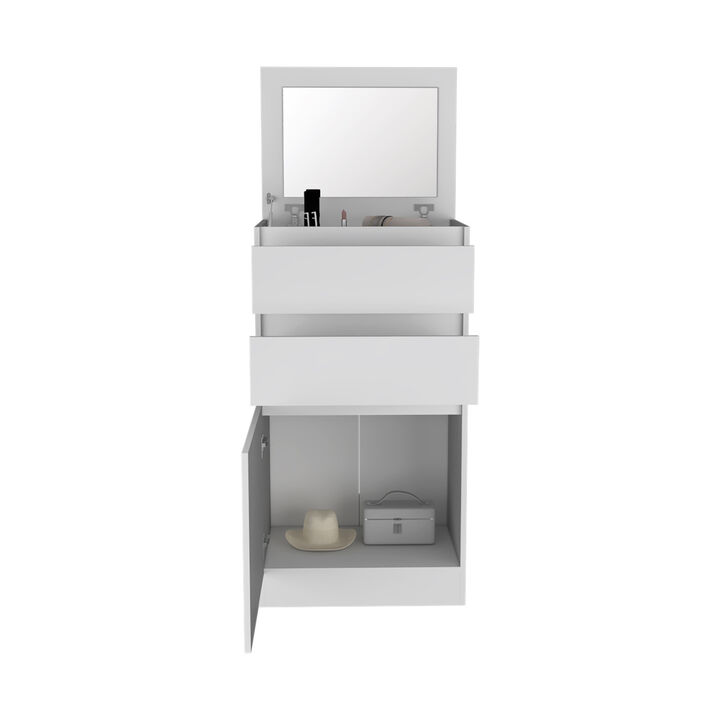 Cassel 2-Drawer Dresser White