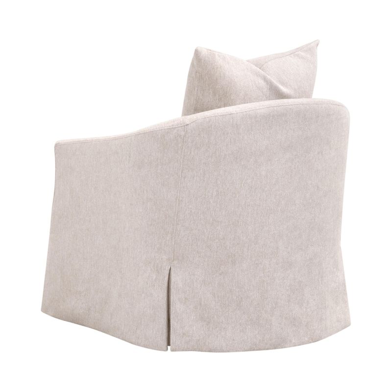 Faye Slipcover Swivel Club Chair image number 3