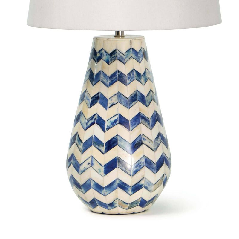 Cassia Chevron Table Lamp