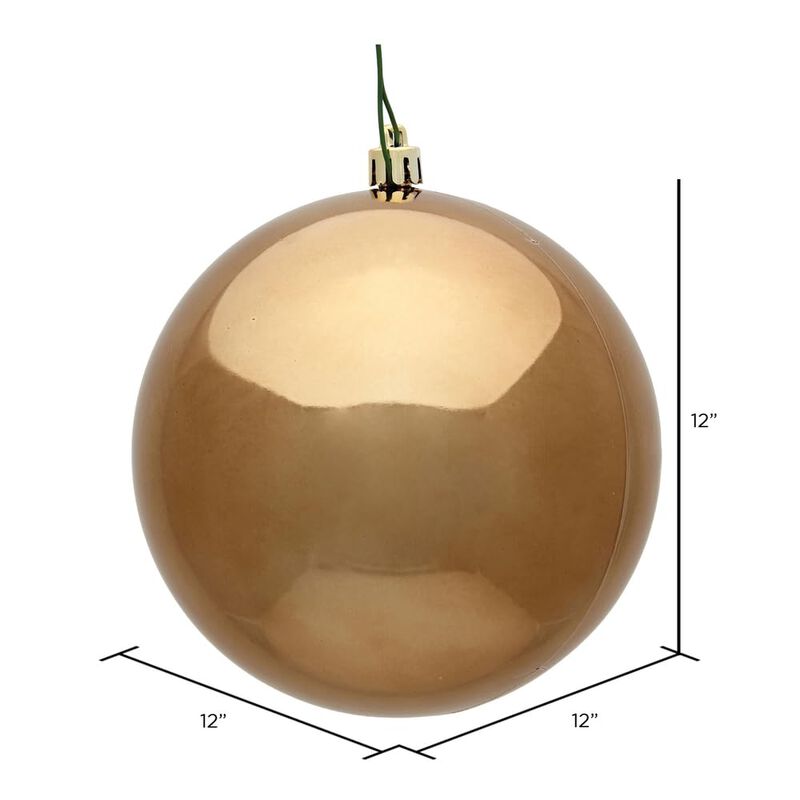 Vickerman Mocha Shiny Ball UV Drilled Cap - image number 1