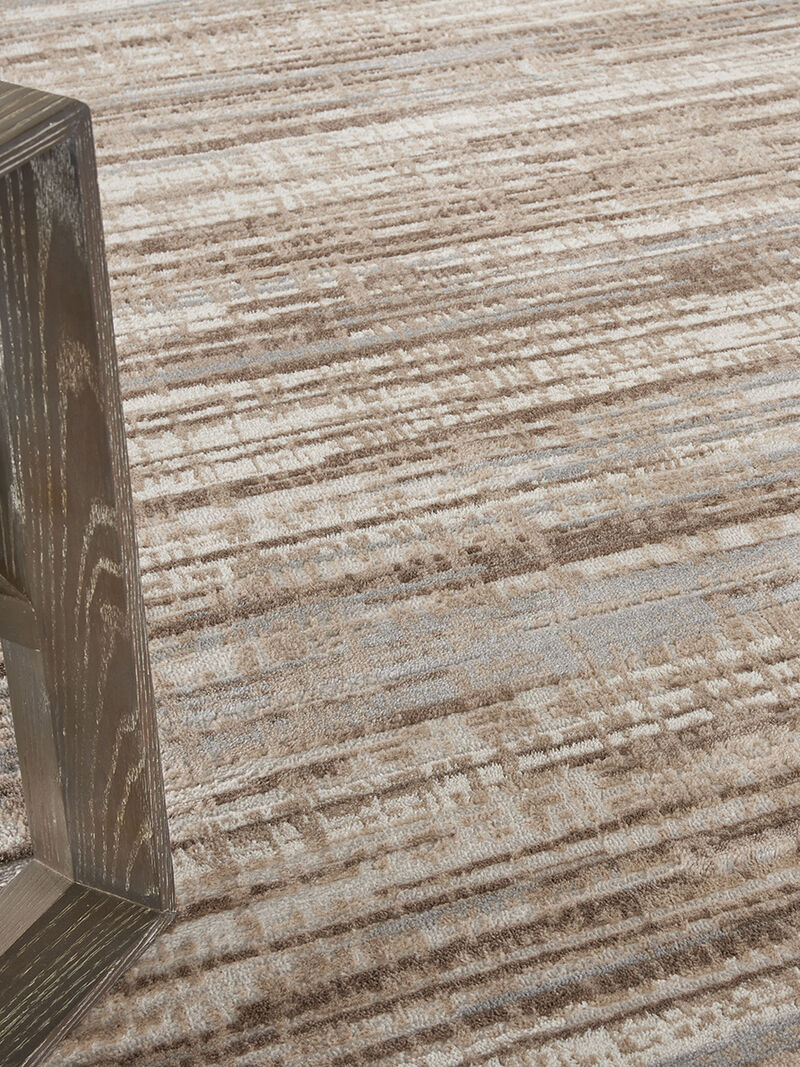 Elation ETN01 Ivory/Gray 10' x 14' Rug