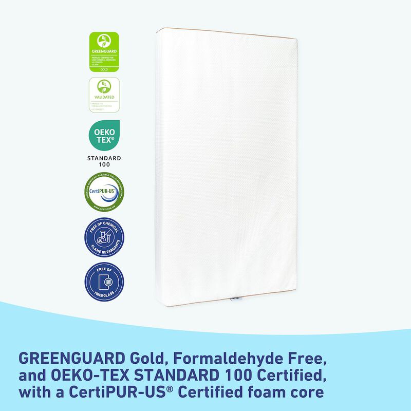 Graco Premium Dual-Comfort 6-Inch Crib & Toddler Mattress