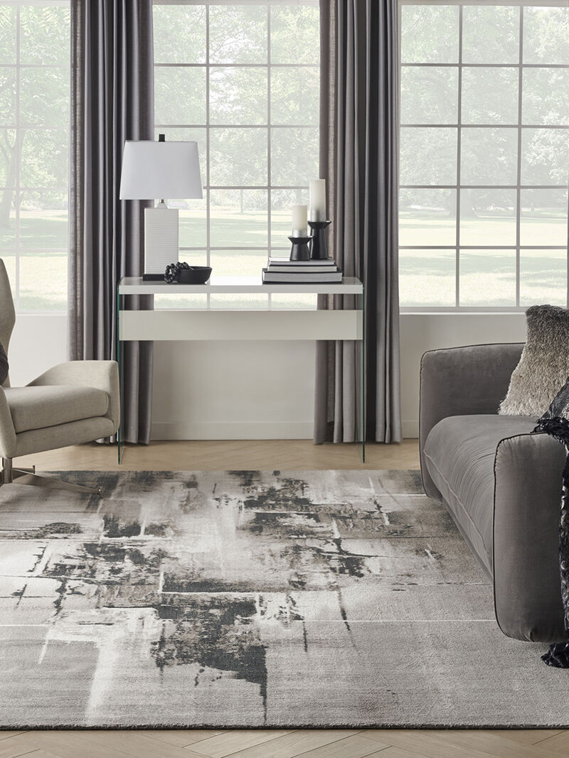 Twilight TWI30 Gray/Ivory/Black 9'9" x 13'9" Rug