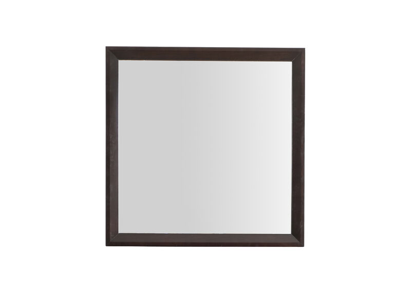 36 in. x 36 in. Classic Square Framed Dresser Mirror.