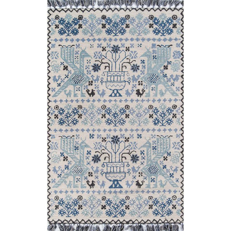 Momeni Transitional Rectangle Area Rug, Blue, 7'6 X 9'6