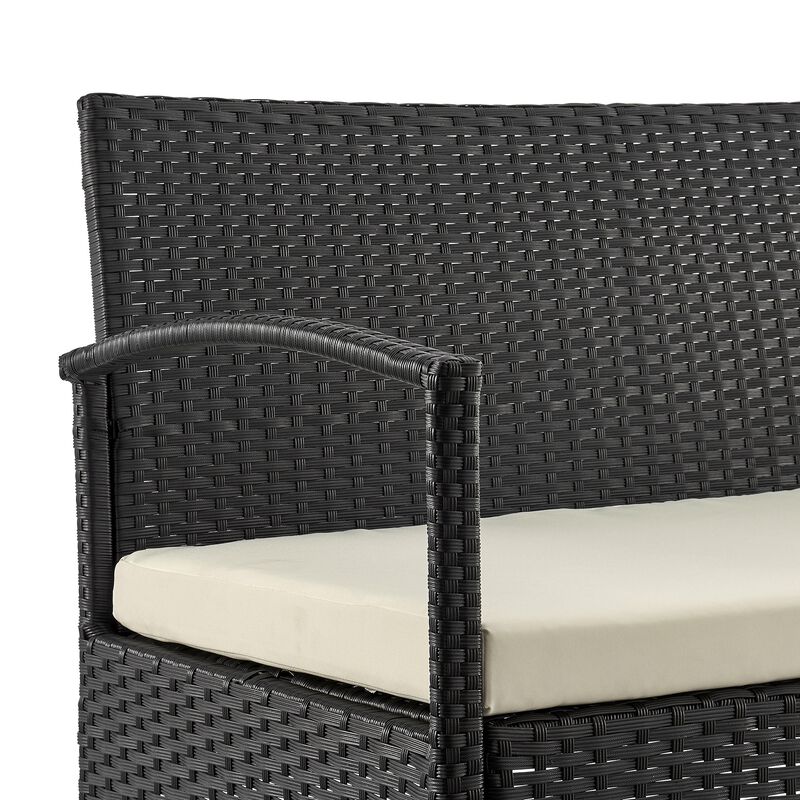 Noli Cream 4-Piece Patio Set