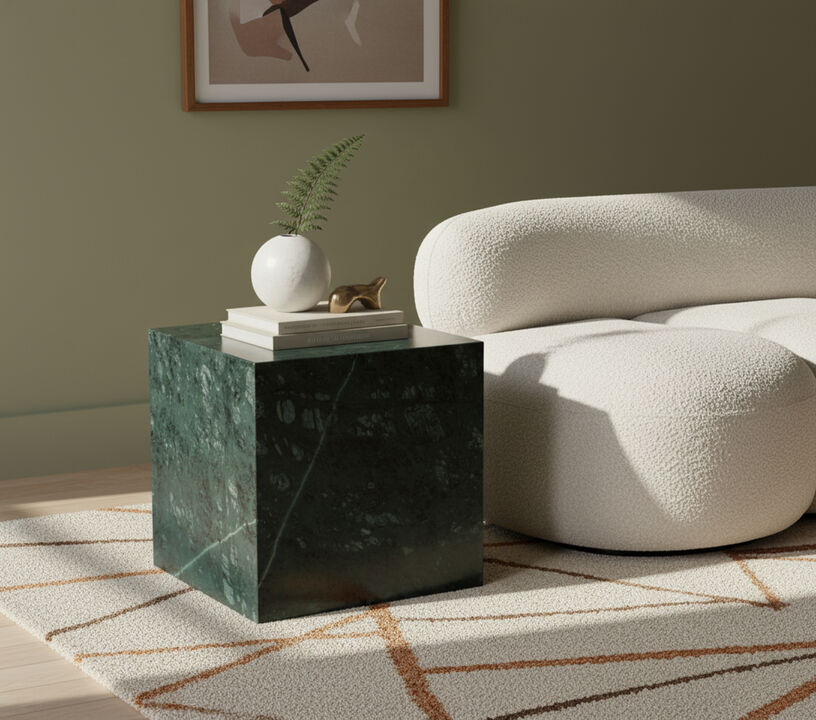 Meridian Furniture Bolzano Green End Table