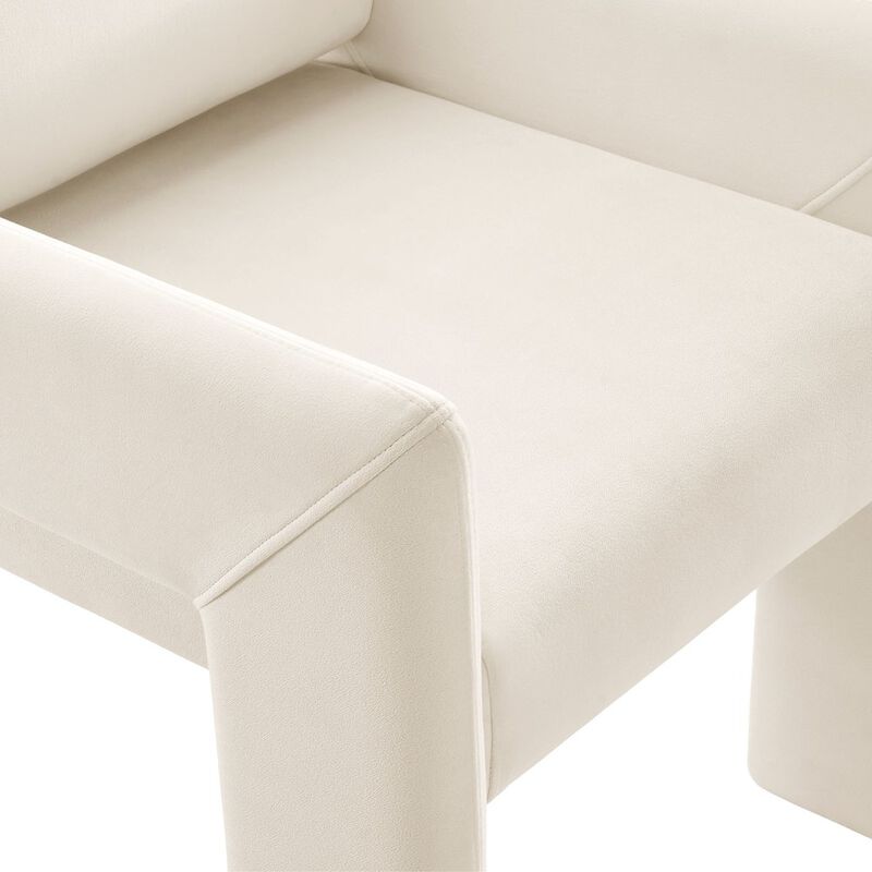 Daven Stain-Resistant Performance Velvet Dining Armchair image number 6
