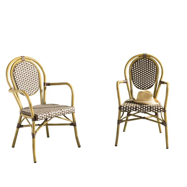 Belen Kox Côte d'Azur Stacking Arm Chair Set, Belen Kox
