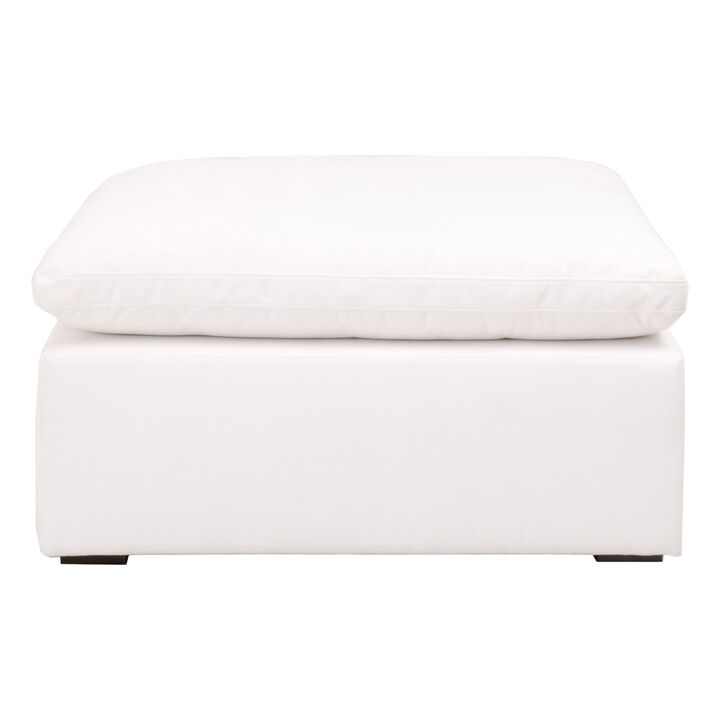 Sky Modular Ottoman, White