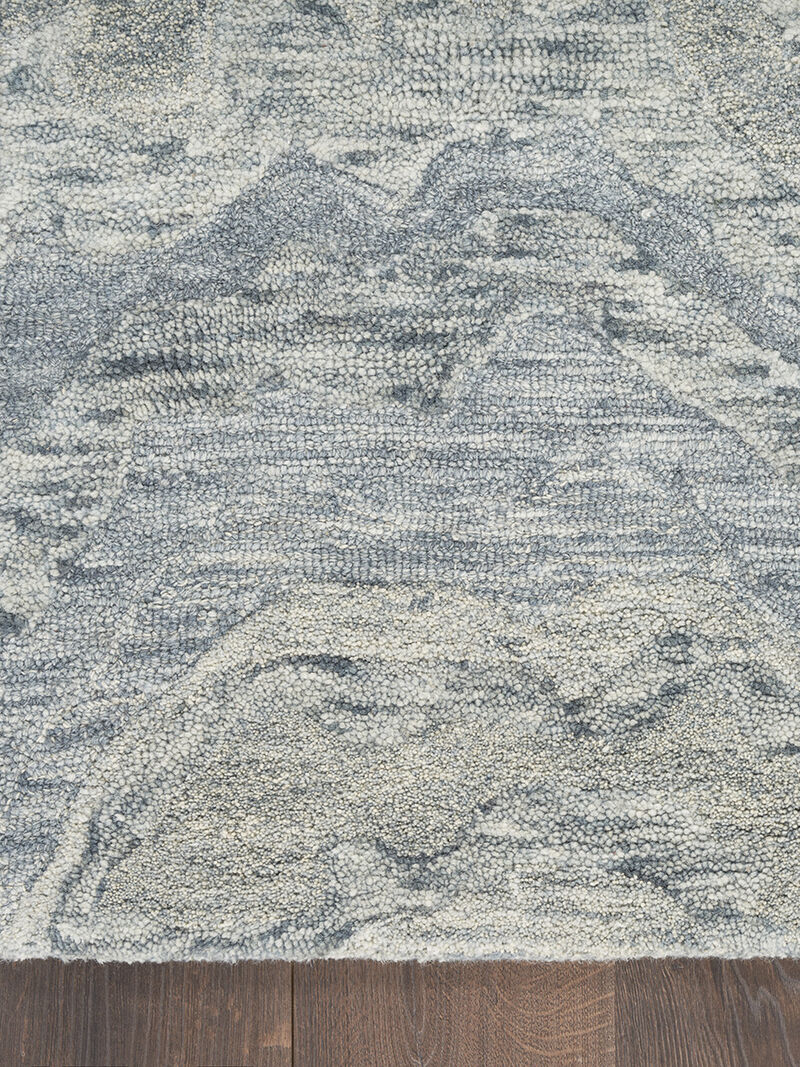 Graceful GRU01 Blue 2'3" x 7'6" Rug image number 2