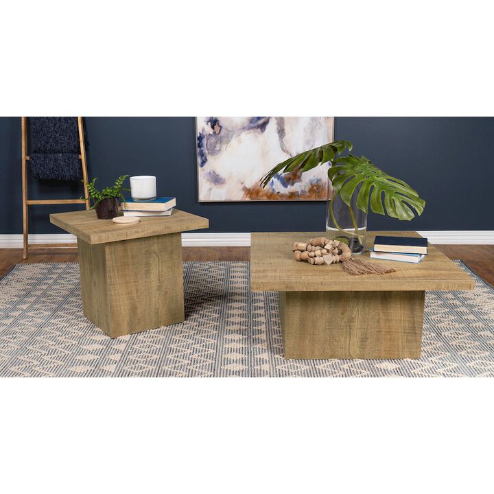 Plethoria Home Mango Square Coffee Table