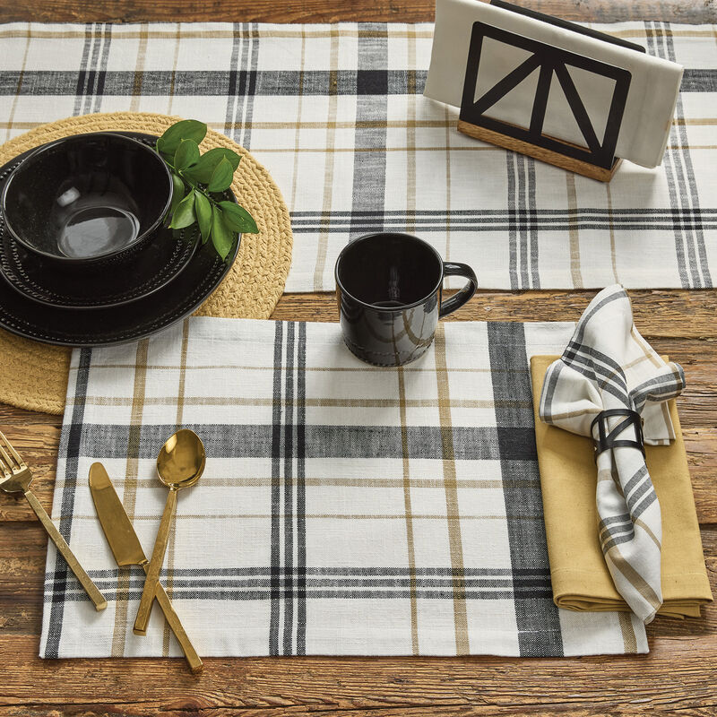 Split P Slade Plaid Placemat Set of 4 image number 1